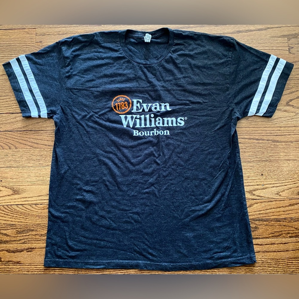 Evan Williams Bourbon Short Sleeve Tee T Shirt Men’s 2XL XXL